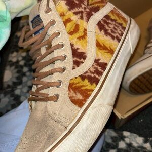 Vans+Pendleton Sk8-Hi MTE used but still lots of life left.